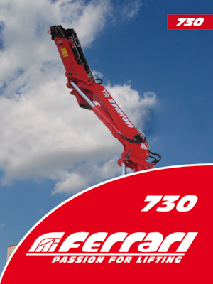 Hydraulic loading cranes Ferrari® 730 A6 J4 