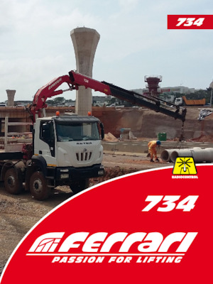 Hidrolik Vinçler Ferrari® 734 A3 