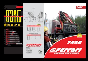 Hydraulic loading cranes Ferrari® 746R A4 