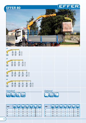 Hidrolik Vinçler Effer 80 1S