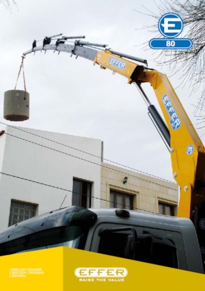 Hidrolik Vinçler Effer 80 1S