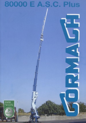Hydraulic loading cranes Cormach 80000 E 3
