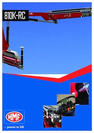 Hidrolik Vinçler HMF 810-K3-RC