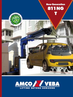 Hydraulic loading cranes Amco Veba 811NG T-2 S 