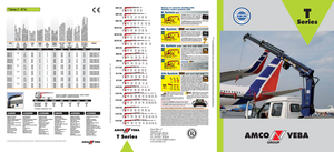 Hydraulic loading cranes Amco Veba 816T-2 S