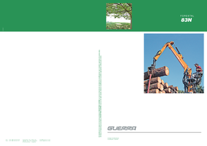 Hydraulic loading cranes Guerra 83 N 1