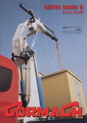 Hydraulic loading cranes Cormach 88000 E6JIB153 A.S.C. Plus