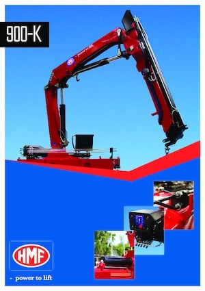 Hydraulic loading cranes HMF 900-K5