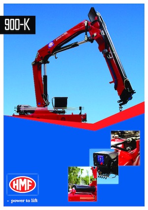 Hydraulic loading cranes HMF 900-K5