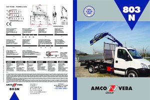 Hydraulic loading cranes Amco Veba 903N-1 S 