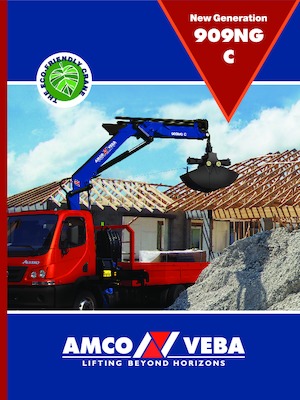 Hydraulic loading cranes Amco Veba 909NGC-2 S 