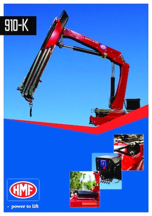 Hydraulic loading cranes HMF 910-K4