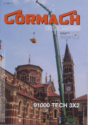 Hydraulic loading cranes Cormach 91000 Tech 3x2