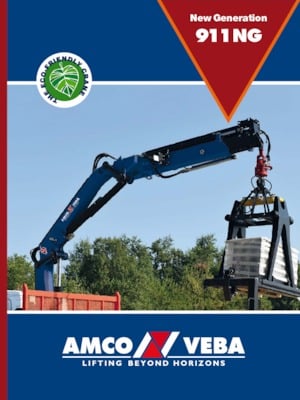 Hydraulic loading cranes Amco Veba 911NG-1 S 