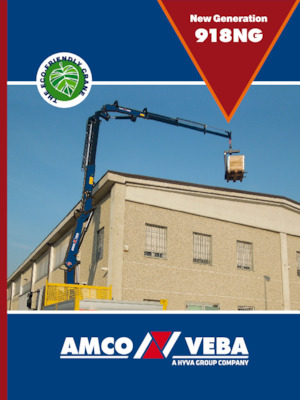 Hydraulic loading cranes Amco Veba 918NG-2 S