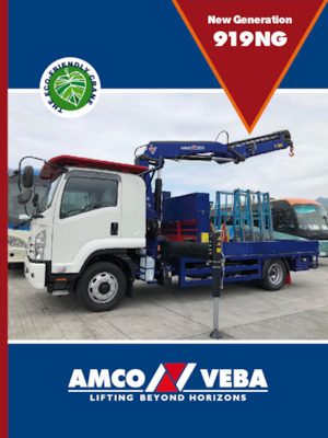 Hydraulic loading cranes Amco Veba 919NG-6S 