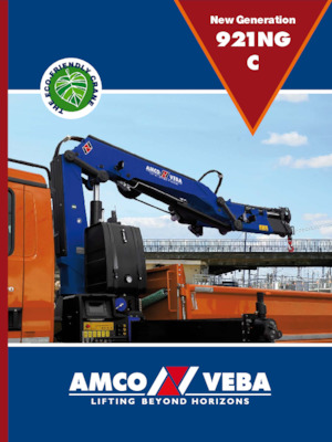 Hydraulic loading cranes Amco Veba 921NGC -2S 