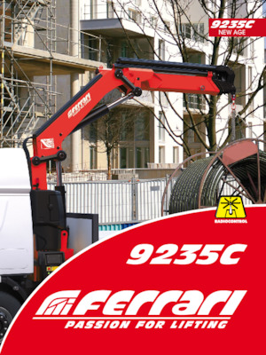 Hydraulic loading cranes Ferrari® 9235C A6 