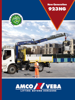 Hydraulic loading cranes Amco Veba 923NG-4 S 