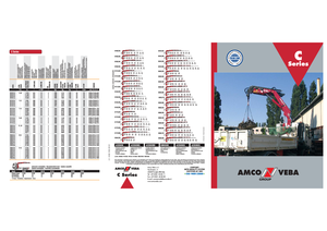 Hydraulic loading cranes Amco Veba 924C-5 S 
