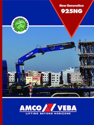 Hydraulic loading cranes Amco Veba 925NG-6 SJ2 