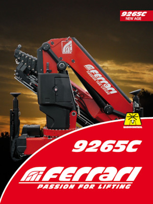 Hydraulic loading cranes Ferrari® 9265C A5 J3 