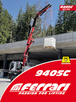 Hydraulic loading cranes Ferrari® 9405C A8