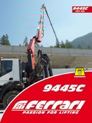 Hydraulic loading cranes Ferrari® 9445C A6 J1005