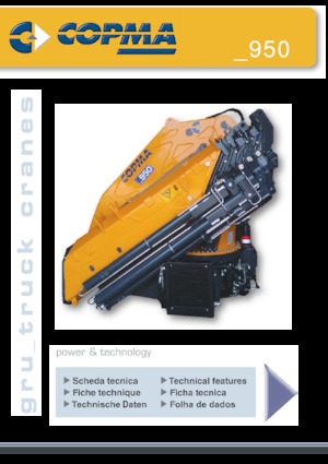 Hidrolik Vinçler COPMA 2000 950.8