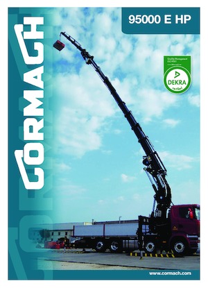 Hidrolik Vinçler Cormach 95000 E8F186 HP