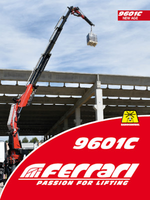 Hydraulic loading cranes Ferrari® 9601C A8 