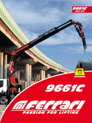 Hydraulic loading cranes Ferrari® 9661C A6 J2006 
