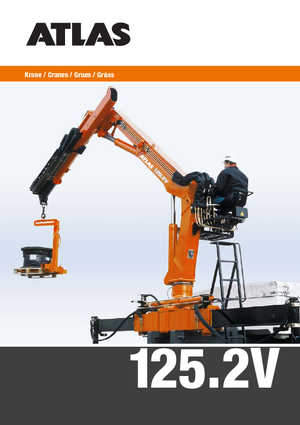 Hydraulic loading cranes Atlas AK 125.2 V A11
