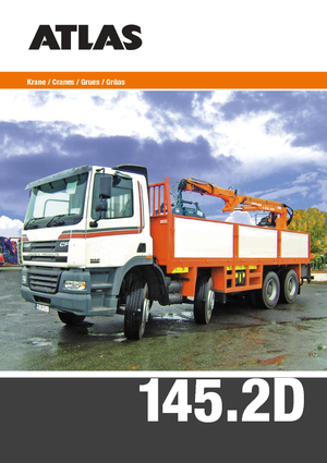 Hydraulic loading cranes Atlas AK 145.2 D A4