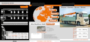Hydraulic loading cranes Atlas AK 170.2 VB A12