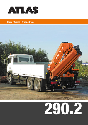 Hydraulic loading cranes Atlas AK 290.2 E A6