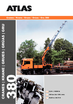 Hidrolik Vinçler Atlas AK 380.3 A2