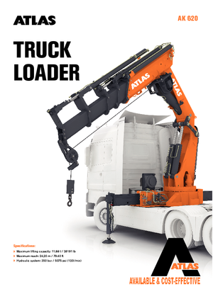 Hidrolik Vinçler Atlas AK 620.3E A5 