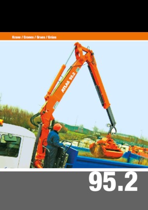 Hydraulic loading cranes Atlas AK 95.2 A14