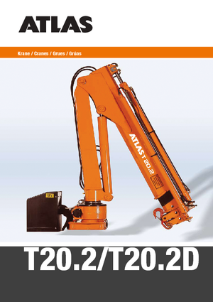 Hydraulic loading cranes Atlas AK T 20.2 A26