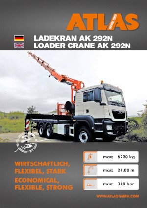 Hidrolik Vinçler Atlas AL 292N