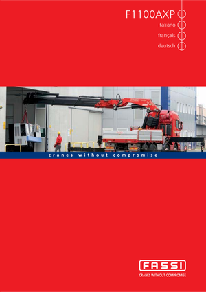 Hidrolik Vinçler Fassi F 1100 AXP 28