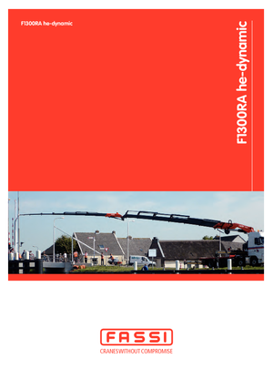 Hydraulic loading cranes Fassi F 1300 RA 2.26 he-dynamic