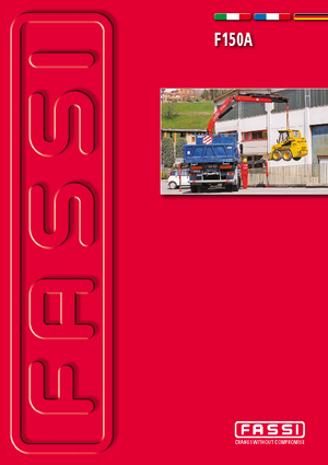 Hydraulic loading cranes Fassi F 150 A 24