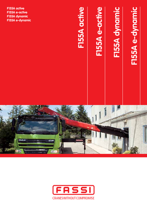 Hydraulic loading cranes Fassi F 155 A 0.24 e-active