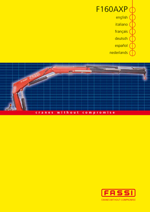 Hidrolik Vinçler Fassi F 160 ACXP 22