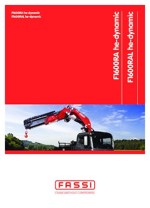 Hydraulic loading cranes Fassi F 1600 RA 2.26 he-dynamic