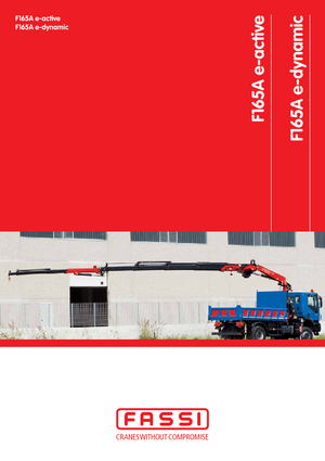 Hydraulic loading cranes Fassi F 165 AC 2.26 e-dynamic
