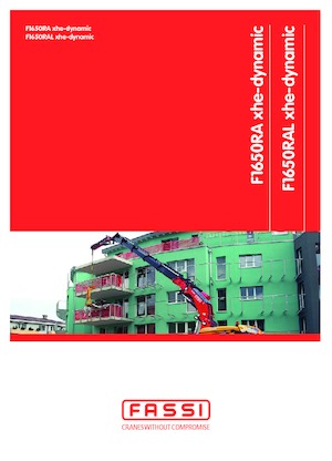Hydraulic loading cranes Fassi F 1650 RA 2.26 xhe-dynamic