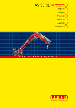 Hydraulic loading cranes Fassi F 210 ASXP 22